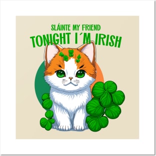 tonight I´m Irish Posters and Art